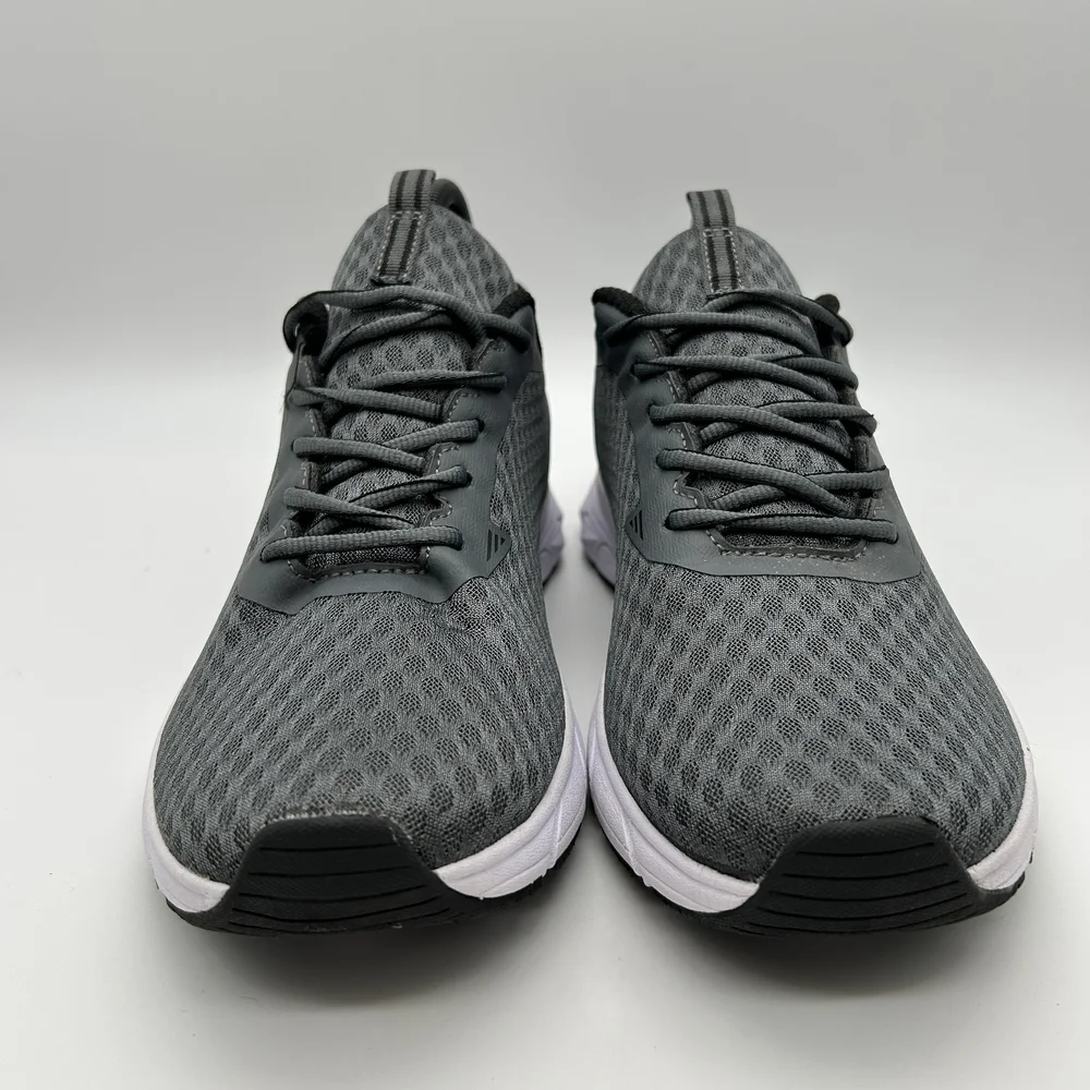 Crane Shoes Mens Size 9.5 Memory Foam Gray Athletic Running Sneakers Aldi 52270